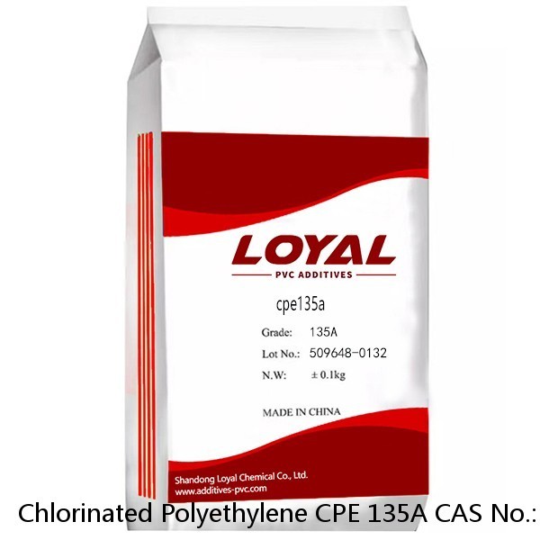 Chlorinated Polyethylene CPE 135A CAS No.: 63231-66-