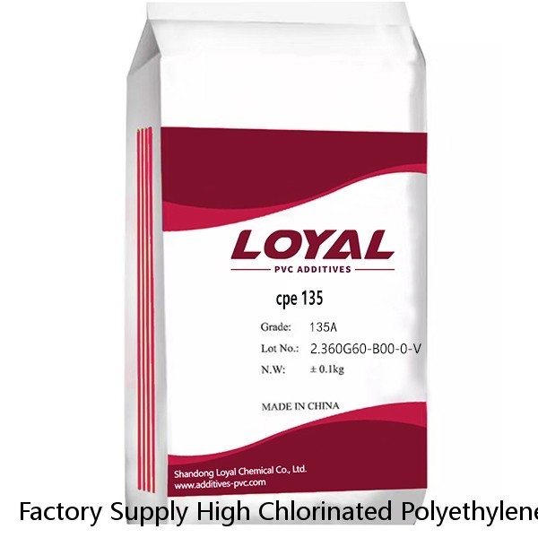 Factory Supply High Chlorinated Polyethylene Resin CPE 135A