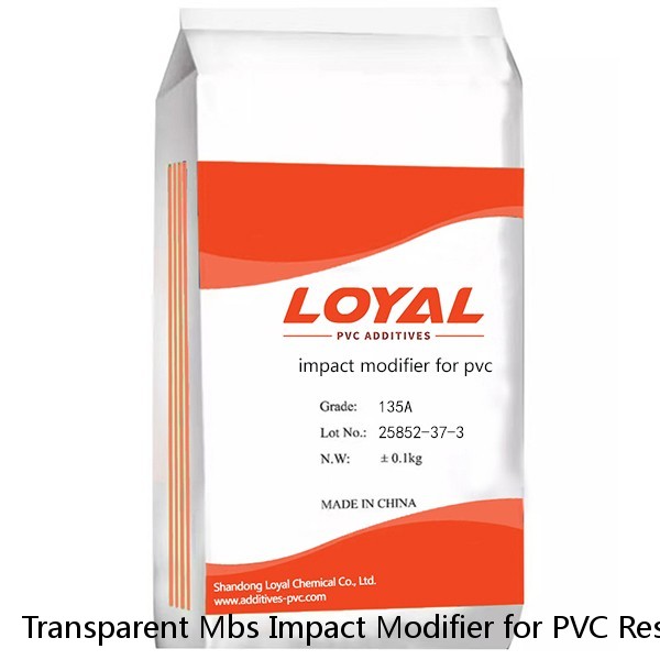 Transparent Mbs Impact Modifier for PVC Resin