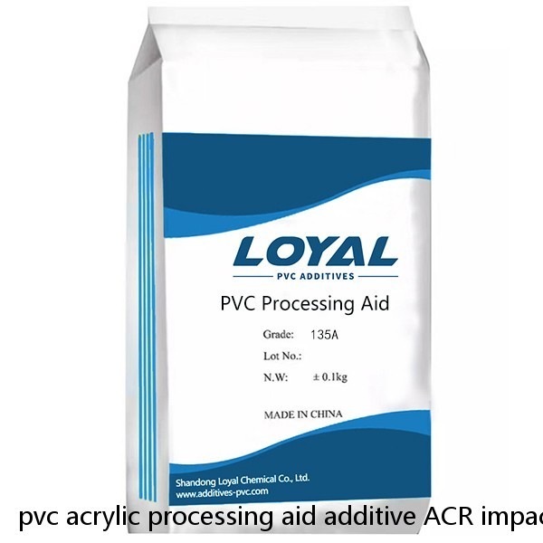 pvc acrylic processing aid additive ACR impact modifier CAS 25852-37-3