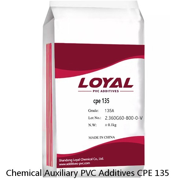 Chemical Auxiliary PVC Additives CPE 135